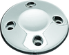 Kuryakyn ISO Grip End Cap Chrome - Pair, Part #6244