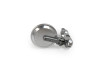 CRG Blindsight Folding 2-inch Round Bar-End Mirror - Silver for Powersports Vehicles