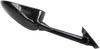 EMGO Side View Mirror for Suzuki - Black/Carbon Fiber Finish - Part 20-97204