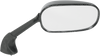 EMGO Side View Mirror for Yamaha 20-80543 with Black Carbon Fiber Finish