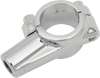 EMGO 7/8 inch Chrome Left Mirror Mount with 10mm Threads - Part 20-28121