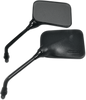 EMGO Universal Rectangle Side View Mirror - Black, Part Number 20-46210