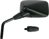 EMGO Side View Mirror - Rectangle Black Left 20-43022