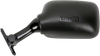 EMGO Side View Mirror - Rectangle, Black - Left, Part Number 20-86872