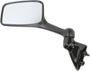 EMGO Side View Rectangle Mirror - Left Black 20-43082