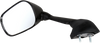 EMGO Side View Mirror - Rectangle Black Left Part 20-37422