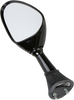 EMGO Cat Eye Side View Mirror - Left, Black, Part Number 20-35252