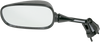 EMGO Side View Rectangle Mirror - Left, Black - Part 20-43012