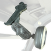 ATV-TEK PVMIR2 Pro-Series UTV Mirror and Sun Visor Adapter for Polaris Pro-Fit Roll Cage