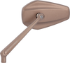 Arlen Ness Mini Stocker Titanium Side View Mirror - Right for Motorcycles (Part #13-169)