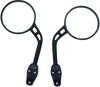 UFO AC01996 Side View Round Mirror for 7/8 inch Handlebars