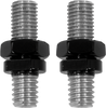 MEMPHIS SHADES MEM9960 Mirror Mount Adapter with 5/16"-18 to 5/16"-24 Studs for Harley-Davidson Clutch and Brake Levers