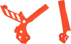Polisport Frame Guards for KTM EX/SX/XC 2011-2016 - Orange, Part Number 8466500002