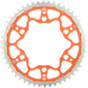 MOTO-MASTER Fusion Series Dual Ring Rear Sprocket 49 Tooth for Gas Gas, Husqvarna, KTM – Orange (Part #620083549)