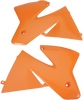 UFO KTM Orange Radiator Covers - Part Number KT03040#127