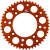 Renthal 518U-420-48GPOR Rear Sprocket - Aluminum, 48 Tooth - Orange for KTM