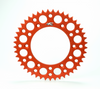 RENTHAL 192U-420-46GPOR Aluminum Rear Sprocket - 46 Teeth - Orange for Gas Gas, Husqvarna, KTM