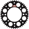 Renthal 518U-420-47GPBK Aluminum Rear Sprocket for KTM - 47 Tooth, Black