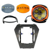 Nacho Offroad Technology KTM EXC 2017-2023 Quatro Hi/Low Plug & Play Lighting Kit