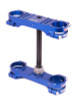 XTrig ROCS Tech Triple Clamp for Husqvarna TC 105/85 and KTM 85-105 SX, Blue - Part Number 501350501301