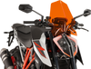 PUIG Hi-Tech Parts New Generation Windscreen for KTM 9692T – 16-1/4 inch Orange