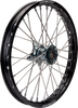 Moose Offroad SX-1 Front Wheel Assembly for Gas Gas, KTM, Husqvarna – 21x1.6 Inches, Black Wheel with Gray Hub (Part Number MF-16021-BKGY)