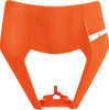 POLISPORT Headlight Mask for KTM EX/XC 2016-2023 – Orange OEM Part 8668600002