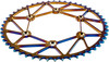 DIRT TRICKS Chromoly Steel and Zirconium Rear Sprocket for KTM and Husqvarna 50T 520 Chromatic Model