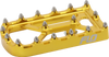 FLO Motorsports Universal Touring Tip Gold HDBP-TIP GLD - Optional Brake Pedal Pad for OEM Brake Arms