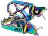 FLO MOTORSPORTS Pro Series Foot Pegs Jet Fuel FPEG-797JET – Lightweight Durable ATV and Motorcycle Foot Pegs
