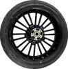 COASTAL MOTO Atlantic Rear Wheel 18-Inch with Dunlop AE2 Tire and Pre-Installed TPMS