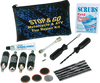 STOP & GO INTERNATIONAL Tire Repair Kit with CO2 Cartridges (Part #1066)