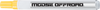 MOOSE OFFROAD Tire Pen - Yellow Q15-6018Y for Rubber Surface Marking and Detailing