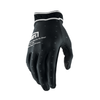 100-Percent Ridefit Gloves Black Large - Model 10046-00003