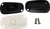 DRAG SPECIALTIES Rear Master Cylinder Cover for M8 Softail - Black (Part #78700B)