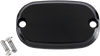 Joker Machine Master Cylinder Cover - Smooth Black for Harley Davidson 1999-2017 (Part No. 08-01SB)