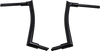 FAT BAGGERS INC. 1-1/2" EZ Install Pointed Top Handlebar - 16" - Black (Part #807016-B)