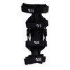 EVS Web Eclipse Knee Brace Black Pair XL - Lightweight Carbon Fiber Performance Protection