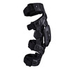 EVS Web Eclipse Knee Brace Black Large – Lightweight Carbon Fiber Protection with Advanced Impact Technology