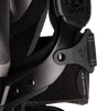 EVS Axis Sport Knee Brace Pair - Black/Black/Grey, Model AXISS-BK/GY-MP
