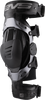 EVS Axis Pro Knee Brace Pair Black/Grey Large - Lightweight and Rigid Support with Carbon Fiber and Aluminum Frame