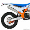 ZETA Rear Disc Guard Orange for Enhanced Rotor Protection - Part ZE52-5103