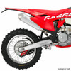 ZETA ZE52-5102 Rear Disc Guard with Aluminum Core and Polyurethane Bumper