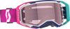 SCOTT Prospect 2.0 AMP Chrome Goggle - Stlth Black and Rad Pink with AMP Rose Lens