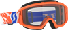 SCOTT Primal Youth Goggle Orange Clear – Impact-Resistant Kids' Motocross Goggles with NoFog Anti-Fog Technology