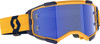 SCOTT Fury Goggle Dark Yellow/Dark Blue Chrome Works – High-Performance Motocross Eye Protection