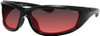 Bobster Charger Sunglasses with Rose Lenses - ANSI Z87.1 Certified Impact-Resistant Safety Eyewear