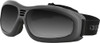 BOBSTER Touring II Sunglasses with Smoke Lens and Impact-Resistant Polycarbonate Lenses