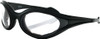 BOBSTER ES114C Foamerz Sunglasses with Clear Lenses and Impact-Resistant Polycarbonate Frame