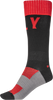 Fly Racing MX Pro Socks Red/Black Small/Medium - Comfortable and Durable Motocross Gear